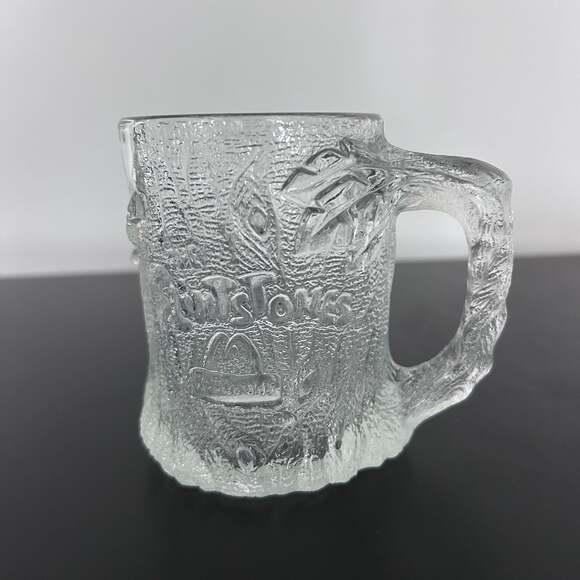 McDonald's Other - 1993 McDonald’s THE FLINTSTONES “TreeMENDOUS” Glass Mug RocDonalds France